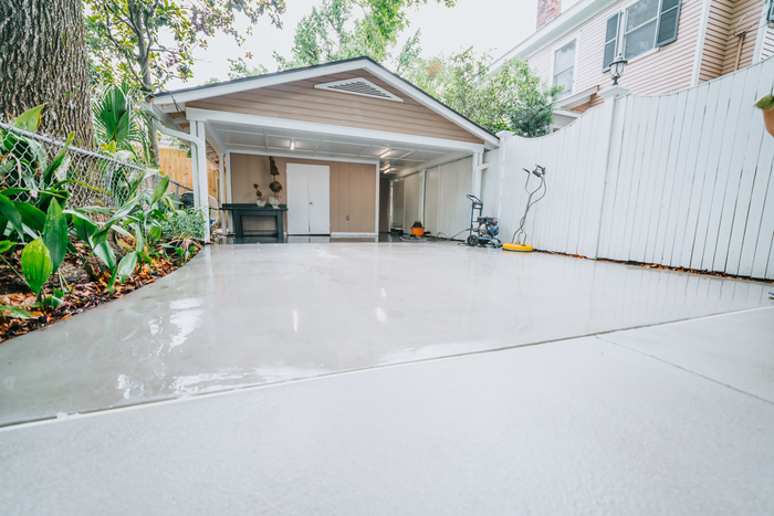 Epoxy Flooring concrete installation in Jacksonville